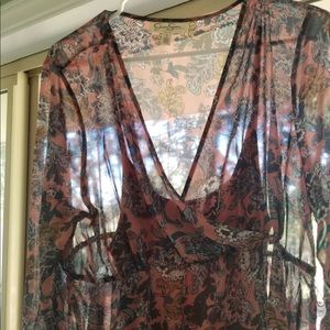 Beautiful maternity maxi dress